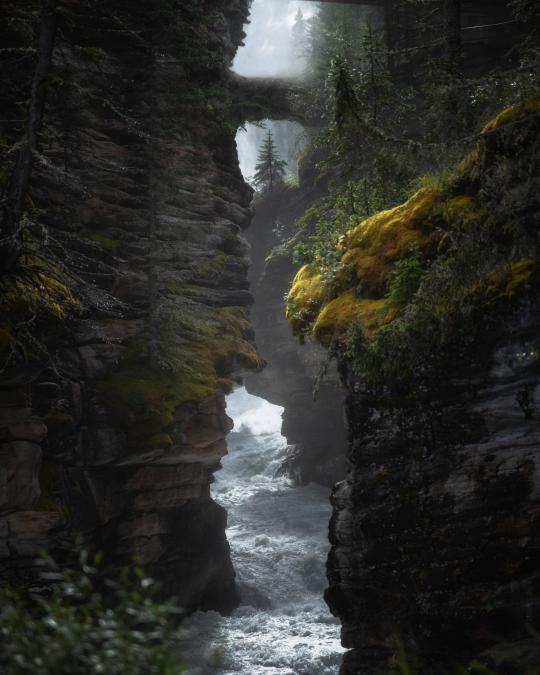 athabasca falls canada